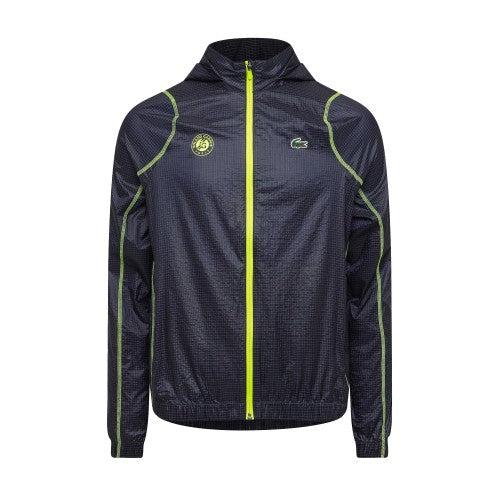 Front - Lacoste Mens Roland-Garros Windbreaker