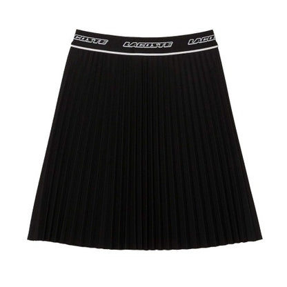 Front - Lacoste Womens/Ladies Pleated Elasticated Waist Skirt
