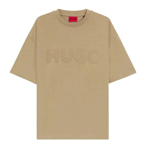 Front - Hugo Mens Dinkee Oversized T-Shirt