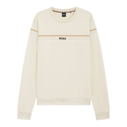 Front - Hugo Boss Mens Iconic Crew Neck Sweatshirt
