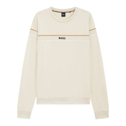 Front - Hugo Boss Mens Iconic Crew Neck Sweatshirt
