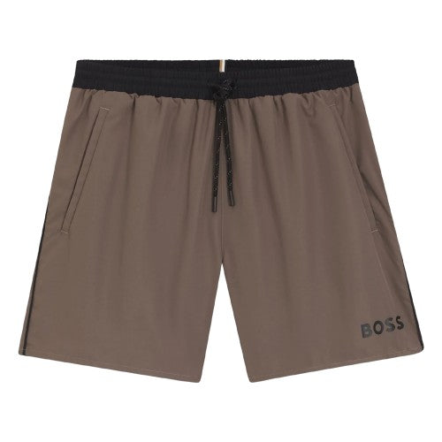 Front - Hugo Mens Starfish Logo Swim Shorts