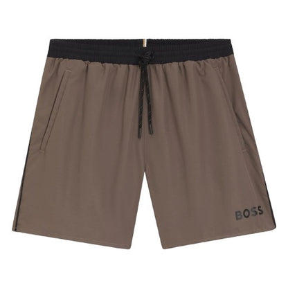 Front - Hugo Mens Starfish Logo Swim Shorts