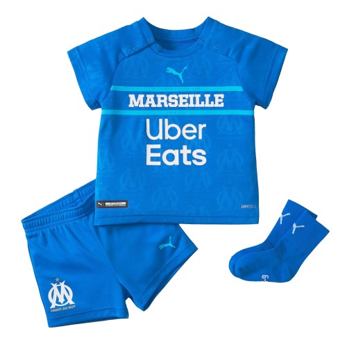 Front - Puma Baby Olympique De Marseille FC Top & Bottom Set