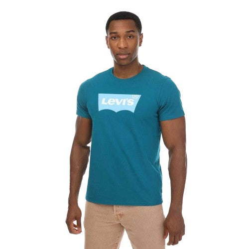 Front - Levis Mens Graphic Crew Neck T-Shirt