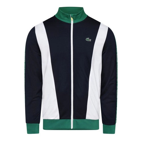 Front - Lacoste Mens Full Zip Track Jacket