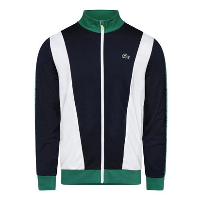 Front - Lacoste Mens Full Zip Track Jacket