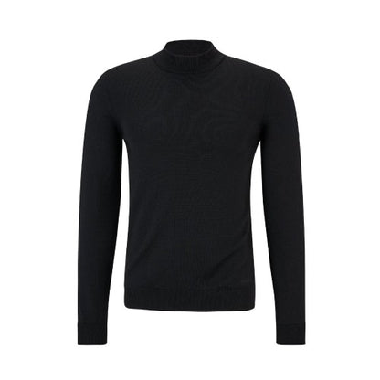 Front - Hugo Boss Mens San Matteo-M Turtle Neck Jumper