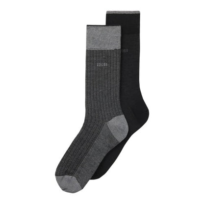 Front - Boss Mens Logo Socks (Pack of 2)