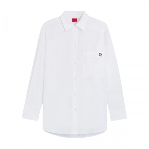 Front - Hugo Womens/Ladies Oversized Blouse