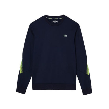 Front - Lacoste Unisex Adult Stripe Logo Classic Tennis Sweatshirt