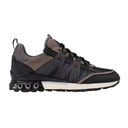 Front - Cruyff Mens Fearia Suede Hex-Tech Trainers
