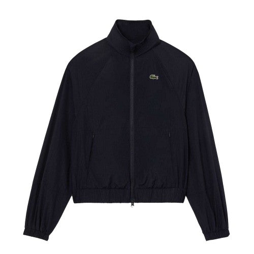 Front - Lacoste Womens/Ladies Relaxed Fit Track Jacket