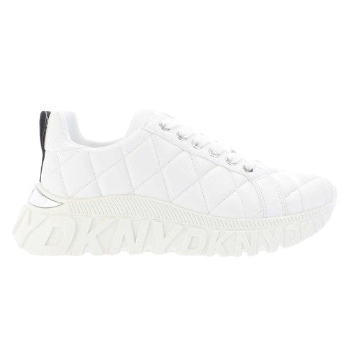 Front - DKNY Womens/Ladies Lathen Lace Up Trainers