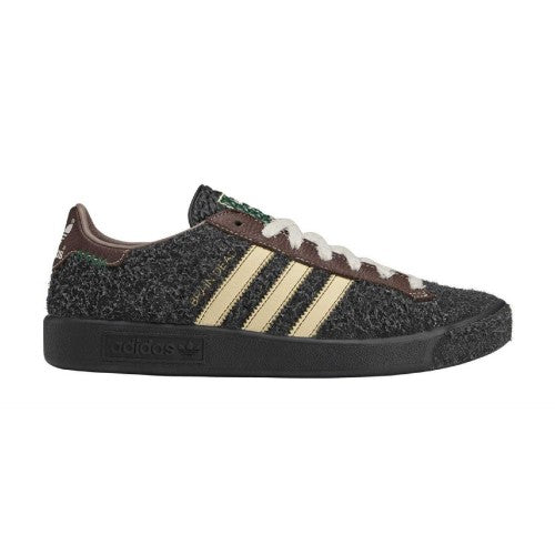 Front - Adidas Mens Forest Hill Brain Dead Leather Trainers