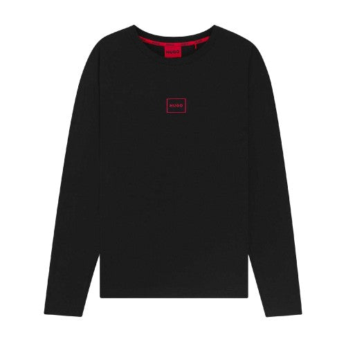 Front - Hugo Mens Laze Long-Sleeved T-Shirt