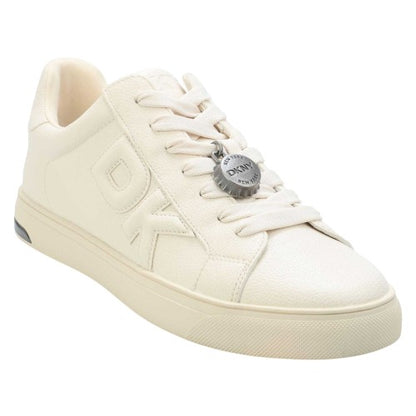 Front - DKNY Womens/Ladies Aisling Leather Lace Up Trainers
