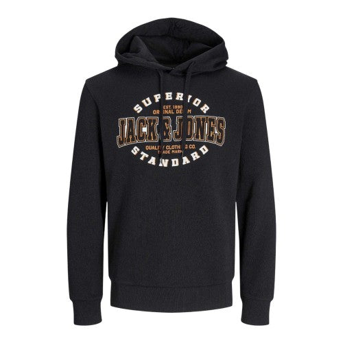 Front - Jack And Jones Mens Logo Hoodie