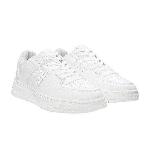 Front - Hugo Boss Unisex Adult Yarrow Faux Leather Trainers