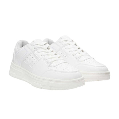 Front - Hugo Boss Unisex Adult Yarrow Faux Leather Trainers