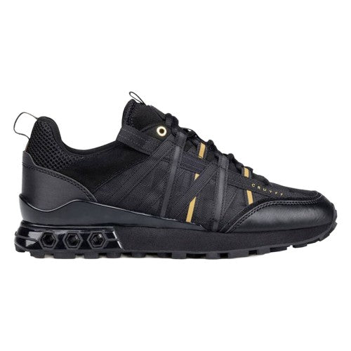 Front - Cruyff Mens Fearia Suede Hex-Tech Trainers