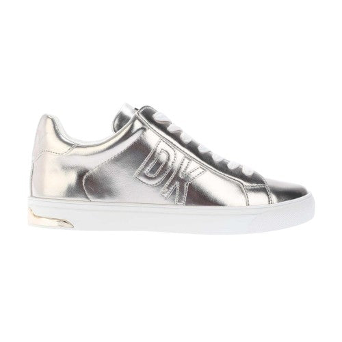 Front - DKNY Womens/Ladies Abeni Leather Lace Up Trainers