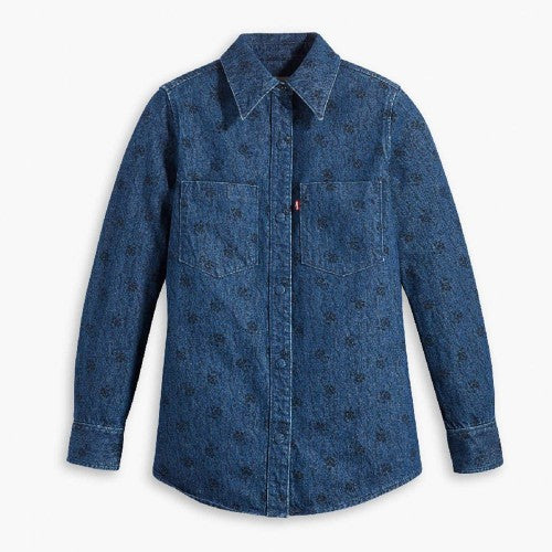 Front - Levis Womens/Ladies Wellthread Petal Long-Sleeved Shirt