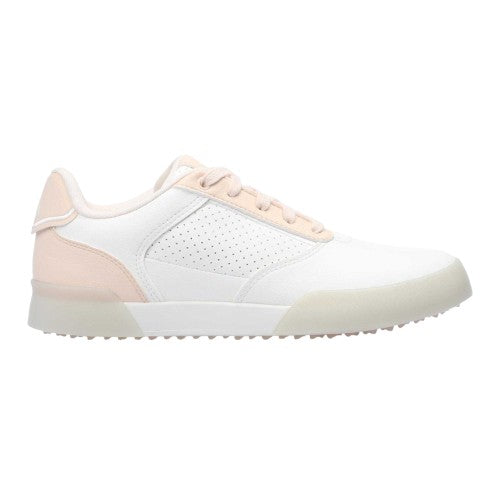 Front - Adidas Womens/Ladies Retrocross Spikeless Leather Golf Shoes