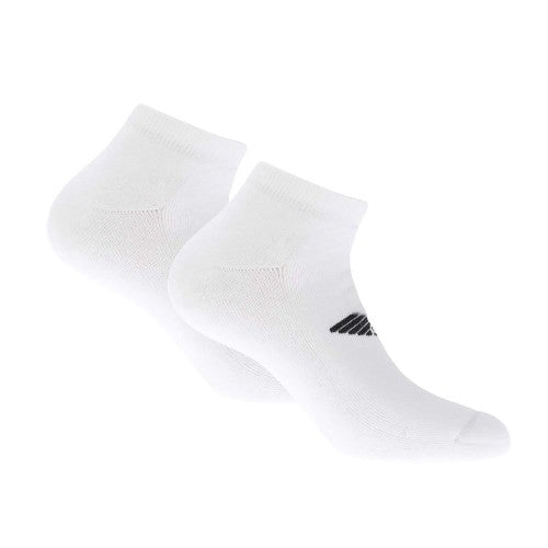 Front - Emporio Armani Unisex Adult Logo Socks (Pack of 2)
