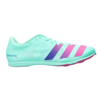 Front - Adidas Mens Distancestar Running Trainers