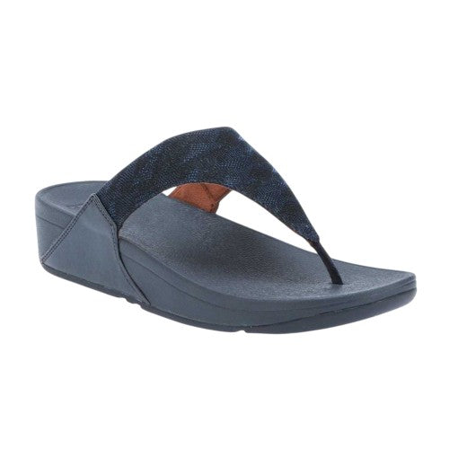 Front - Fit Flop Womens/Ladies Lulu Glitz Toe Post Sandals