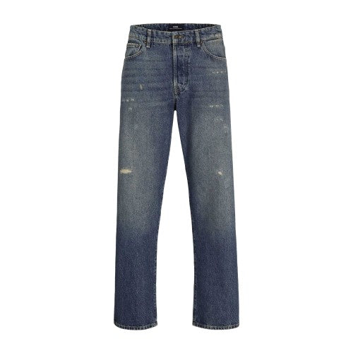 Front - Jack And Jones Mens Royal RE 366 Loose Fit Jeans