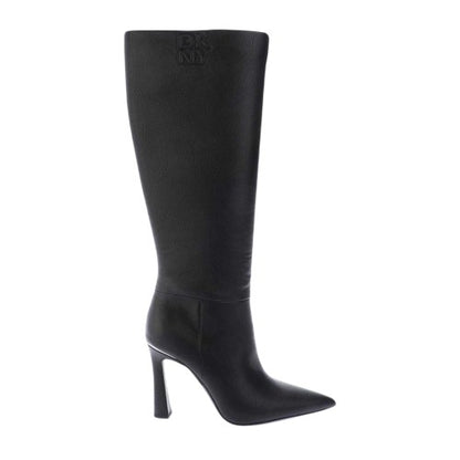 Front - DKNY Womens/Ladies Carmel Faux Leather Knee-High Boots