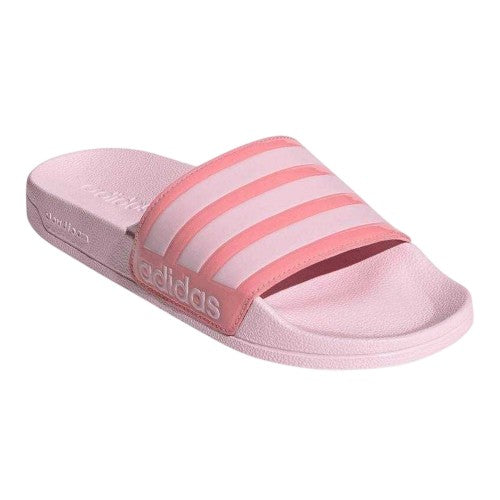 Front - Adidas Womens/Ladies Adilette Shower Sliders