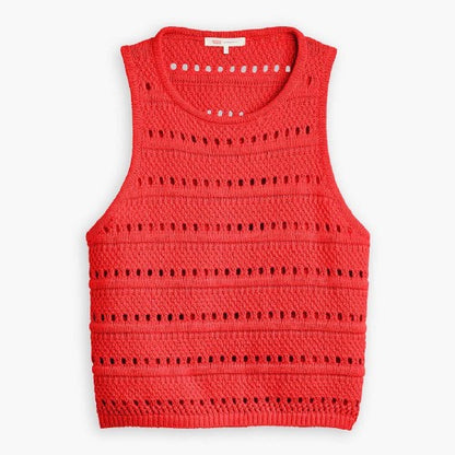 Front - Levis Womens/Ladies Superbloom Crochet Standard Tank Top