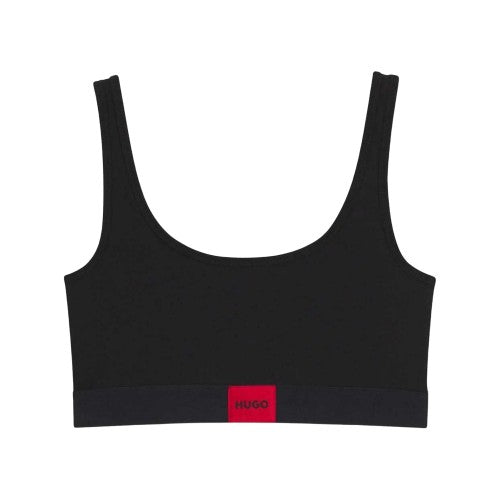 Front - Hugo Womens/Ladies Red Label Logo Bralette