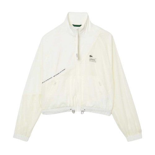 Front - Lacoste Womens/Ladies Nylon Mesh Lining Jacket