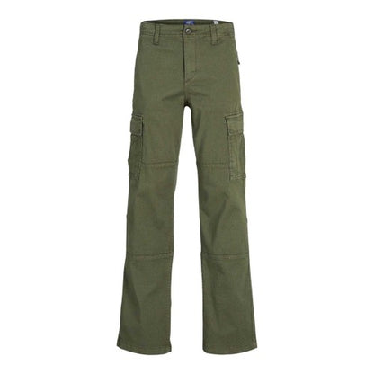 Front - Jack And Jones Boys Kane Harlow Cargo Trousers