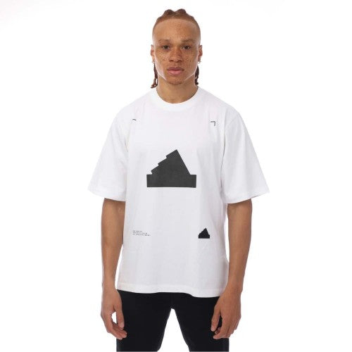 Front - Adidas Mens Oversized T-Shirt