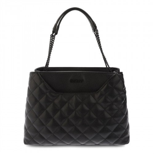Front - DKNY Nikki Leather Tote Bag