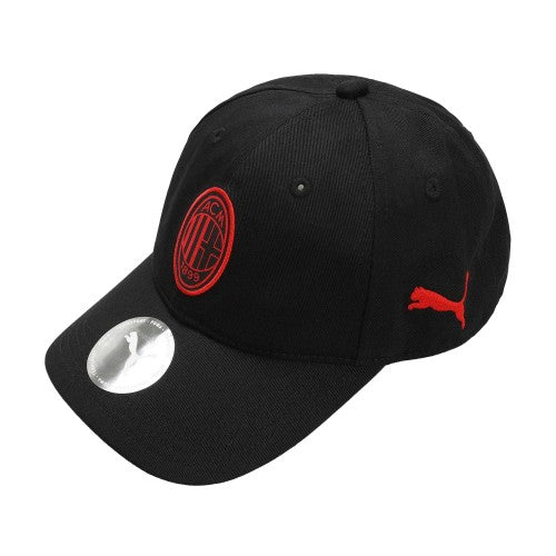 Front - Puma Unisex Adult Essential AC Milan Baseball Cap