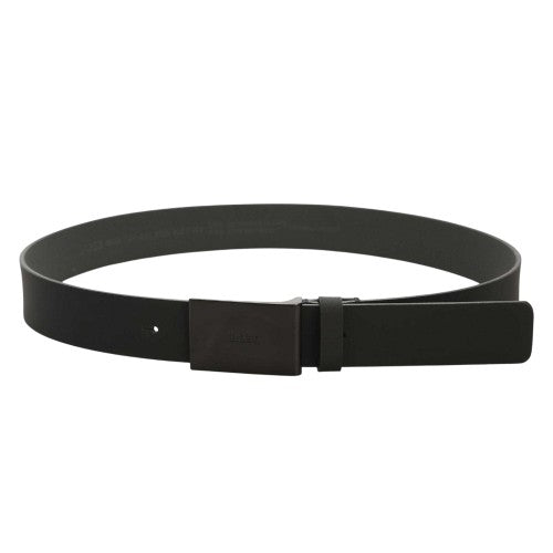 Front - Boss Mens Tion Gum Leather Belt