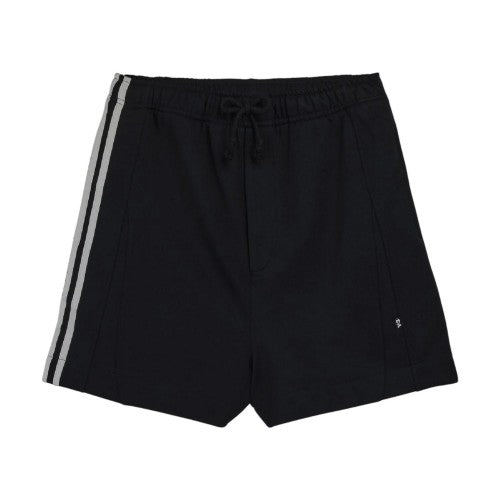 Front - Y-3 Mens French Terry 3 Stripes Shorts