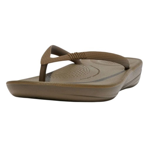 Front - Fit Flop Womens/Ladies IQushion Flip Flops