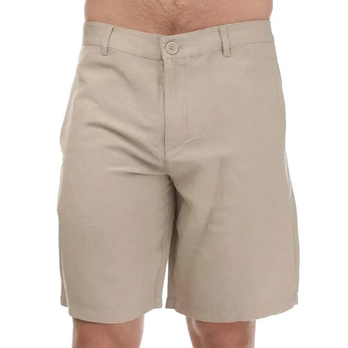 Front - Armani Exchange Mens Linen Rayon Twill Shorts