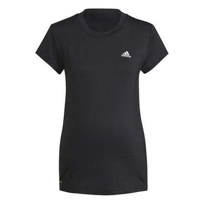Front - Adidas Womens/Ladies Designed To Move Colourblock Maternity Sport T-Shirt