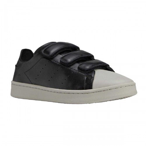 Front - Adidas Unisex Adult Y-3 Stan Smith Leather Hook and Loop Trainers