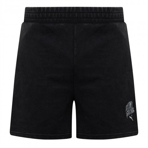 Front - Puma Mens Class Washed Shorts