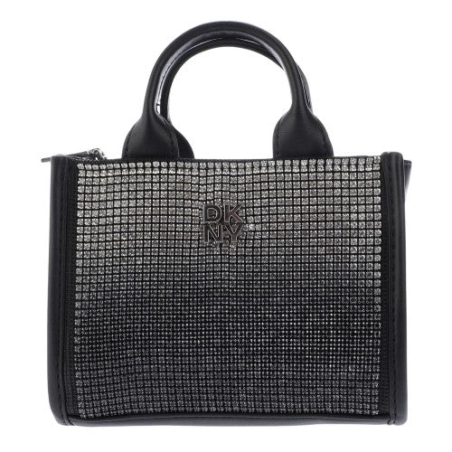 Front - DKNY Hadlee Embellished Mini Crossbody Bag
