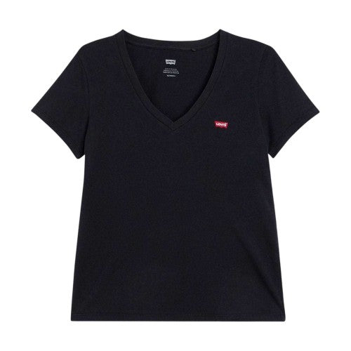 Front - Levis Womens/Ladies V Neck T-Shirt (Pack of 2)